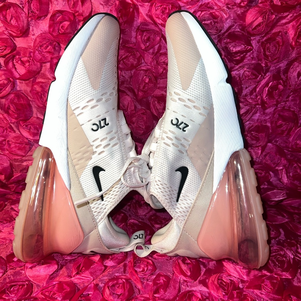 Nike Air Max 270 Light Soft Pink/Pink Oxford/Berry AH6789-604 Women's - Picture 6 of 10